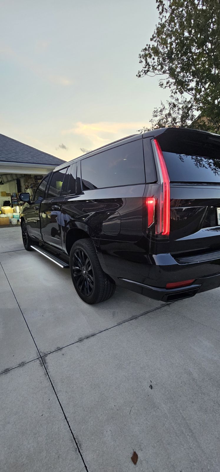 Cadillac Escalade Short Running Boards 2021-2024