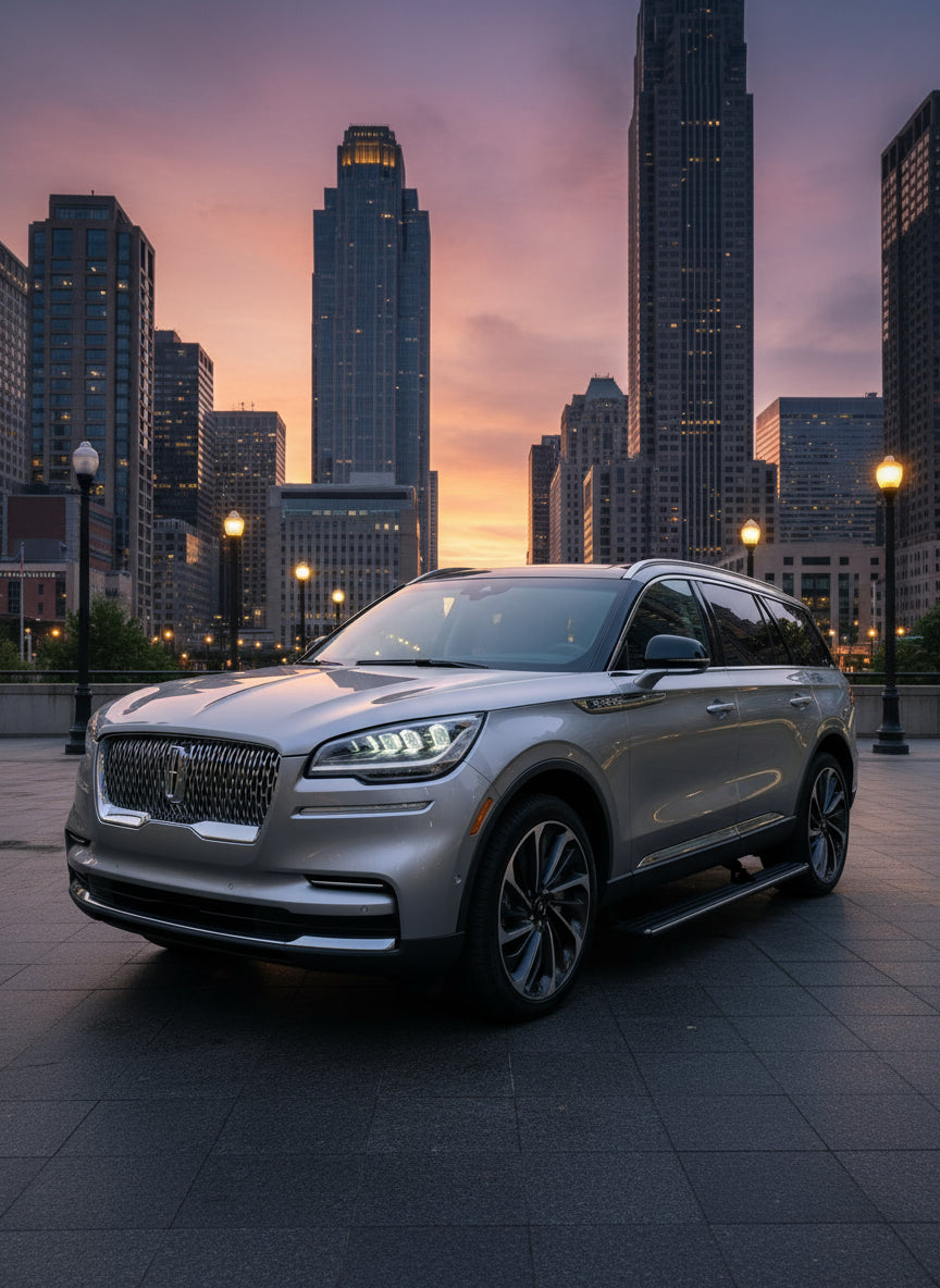 Lincoln Aviator Running Boards 2020-2025: ON BACKORDER - 4 WEEKS DELIVERY TIME - AutoTech Trends