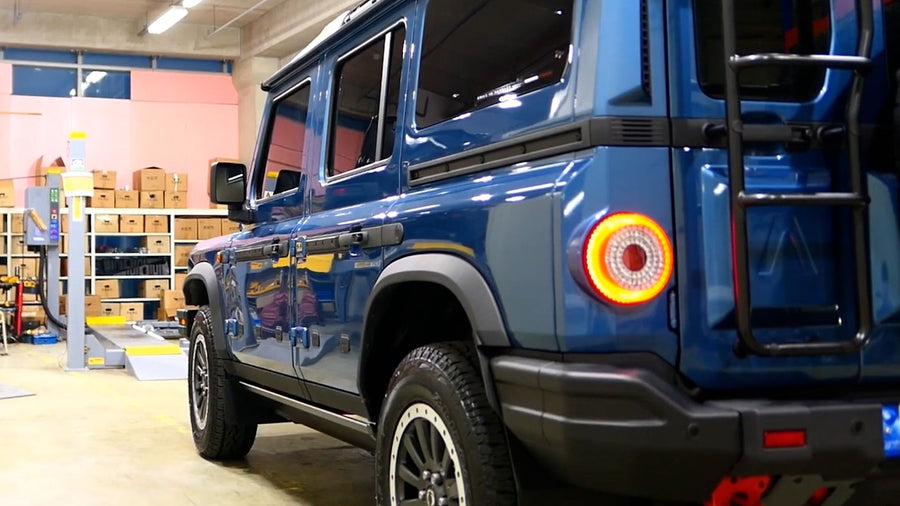 INEOS  Running Boards 2024 - 2026 - AutoTech Trends