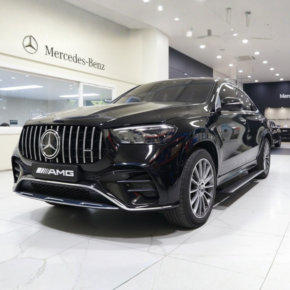 Mercedes GLE Series (for vehicles without factory installed steps)